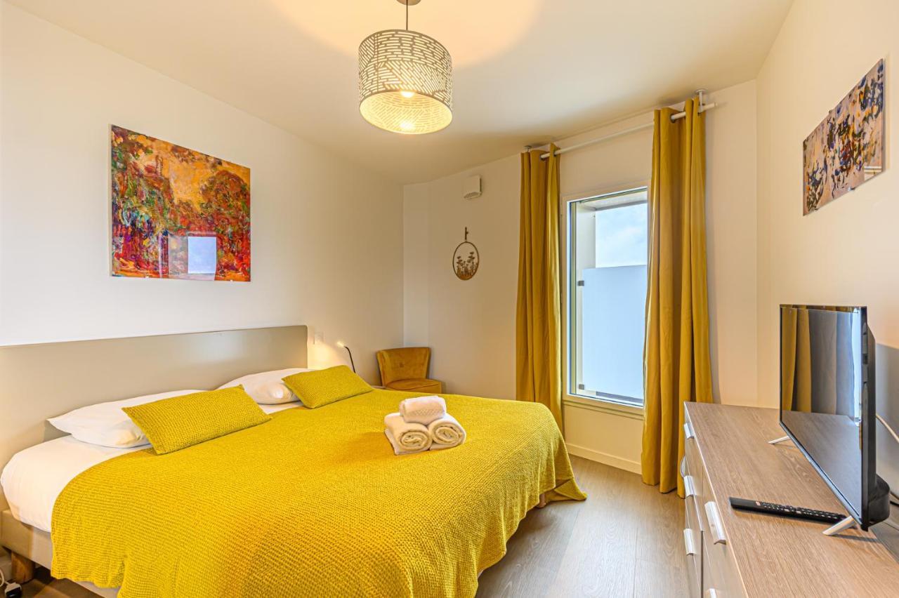 Apartamento L'Audacieux - Appt Neuf Avec Vue Sur Les Toits Vannes Exterior foto