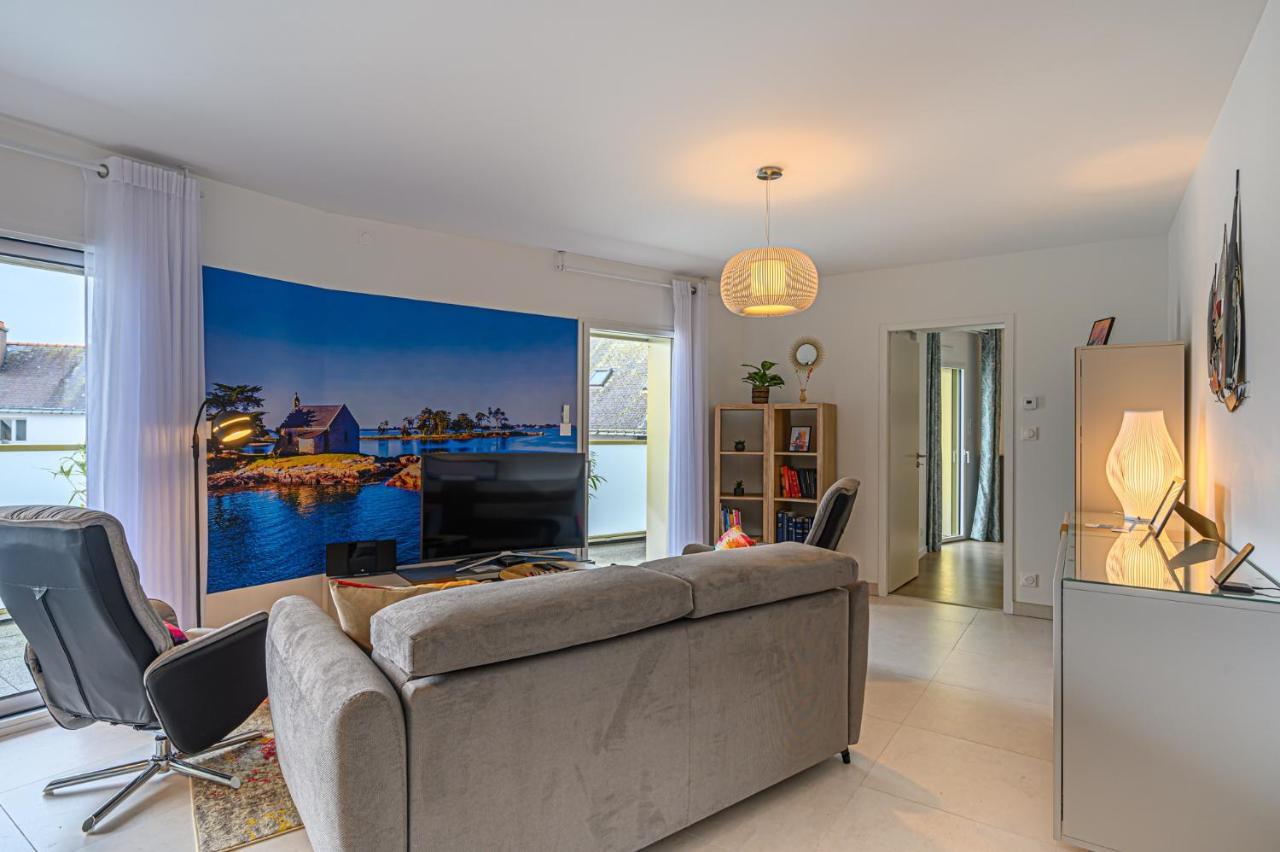Apartamento L'Audacieux - Appt Neuf Avec Vue Sur Les Toits Vannes Exterior foto