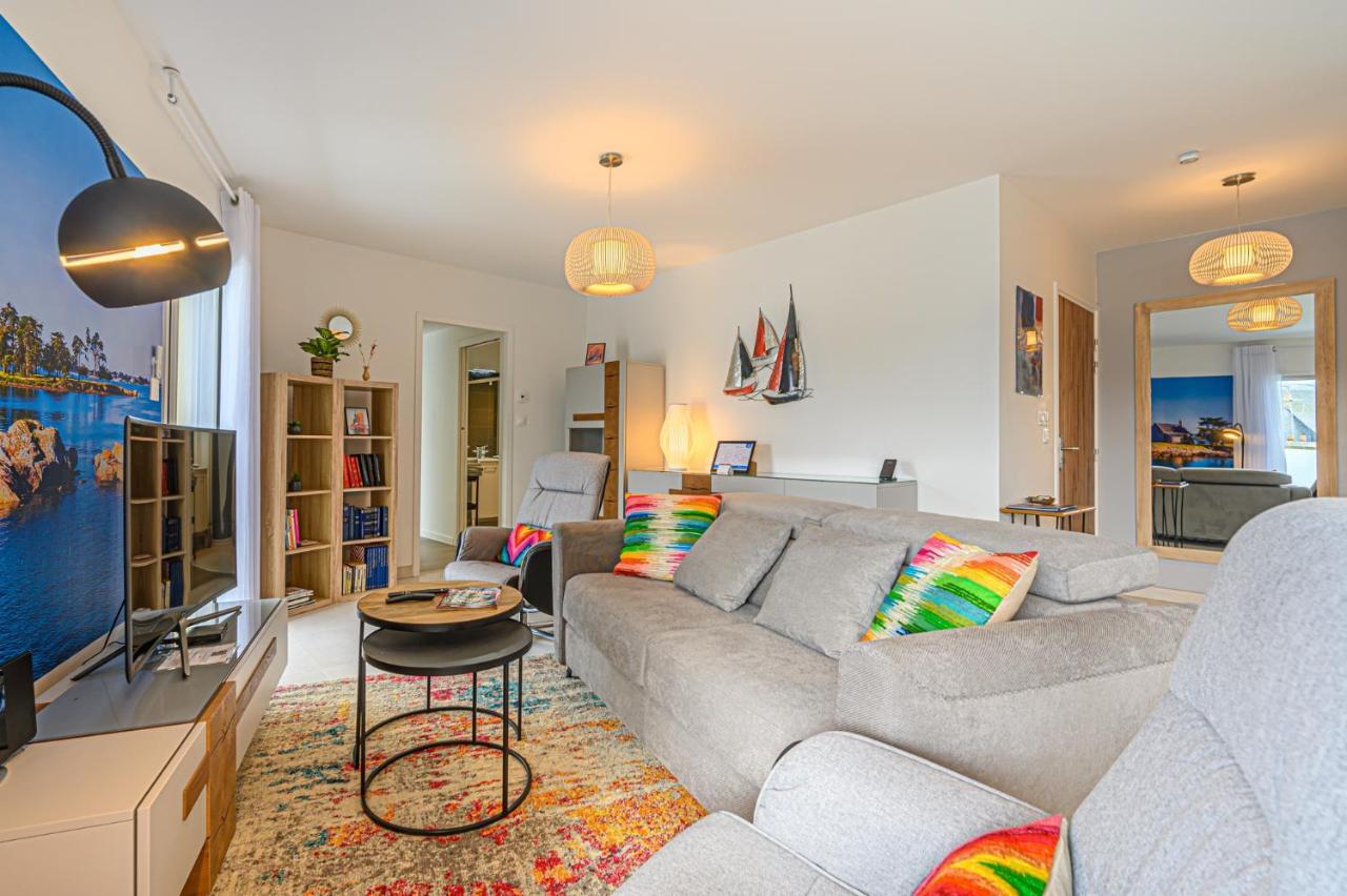 Apartamento L'Audacieux - Appt Neuf Avec Vue Sur Les Toits Vannes Exterior foto