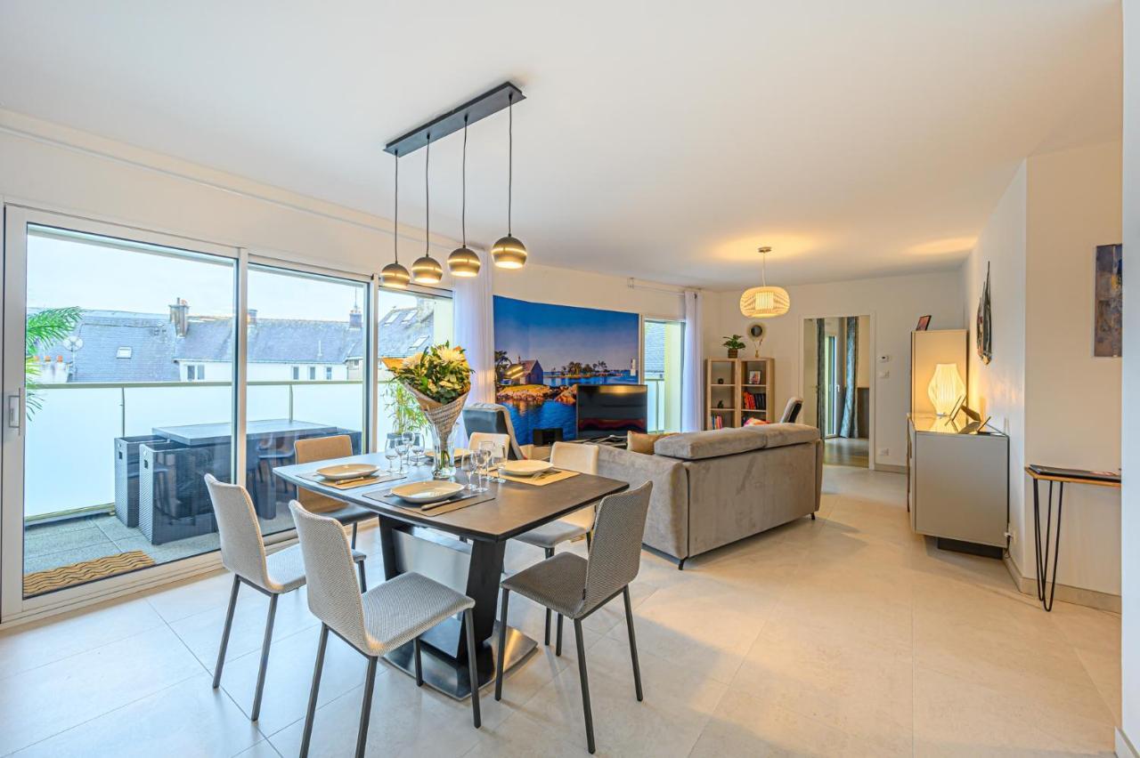 Apartamento L'Audacieux - Appt Neuf Avec Vue Sur Les Toits Vannes Exterior foto