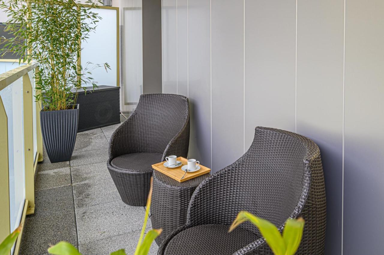 Apartamento L'Audacieux - Appt Neuf Avec Vue Sur Les Toits Vannes Exterior foto